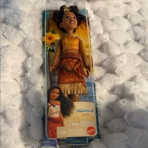Disney Moana Doll with Orange and Brown Outfit